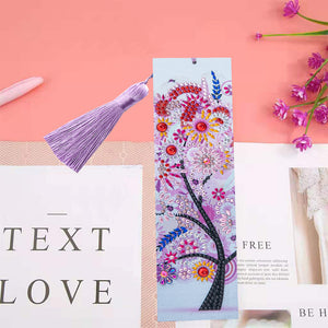 Special Shaped 5D DIY Cartoon Diamond Painting Bookmark (Tree - AA248)