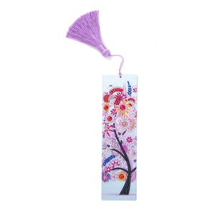 Special Shaped 5D DIY Cartoon Diamond Painting Bookmark (Tree - AA248)
