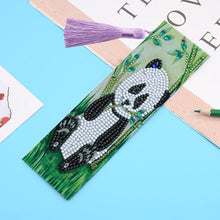 Load image into Gallery viewer, Special Shaped 5D DIY Cartoon Diamond Painting Bookmark (Panda - AA254)
