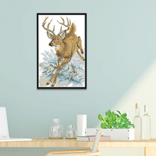 Load image into Gallery viewer, Deer 14CT Stamped Cross Stitch Kit 29x41cm(canvas)
