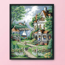 Load image into Gallery viewer, Landscape 14CT Stamped Cross Stitch Kit 35x44cm(canvas)
