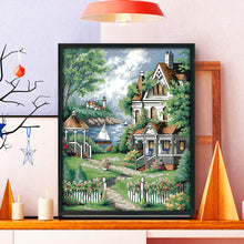 Load image into Gallery viewer, Landscape 14CT Stamped Cross Stitch Kit 35x44cm(canvas)
