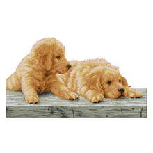 Load image into Gallery viewer, Dog 14CT Stamped Cross Stitch Kit 44x30cm(canvas)
