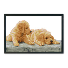 Load image into Gallery viewer, Dog 14CT Stamped Cross Stitch Kit 44x30cm(canvas)
