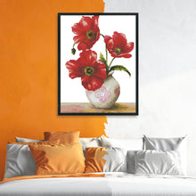 Load image into Gallery viewer, Corn Poppy 14CT Stamped Cross Stitch Kit 42x33cm(canvas)
