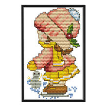 Load image into Gallery viewer, Four Seasons (Winter) 14CT Stamped Cross Stitch Kit 10x17cm(canvas)
