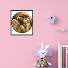 Load image into Gallery viewer, Little Angels 14CT Stamped Cross Stitch Kit 35x35cm(canvas)
