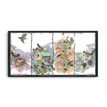 Load image into Gallery viewer, Bird 14CT Stamped Cross Stitch Kit 49x28cm(canvas)
