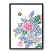 Load image into Gallery viewer, Flower &amp; Butterfly 11CT Stamped Cross Stitch Kit 90x55cm(canvas)
