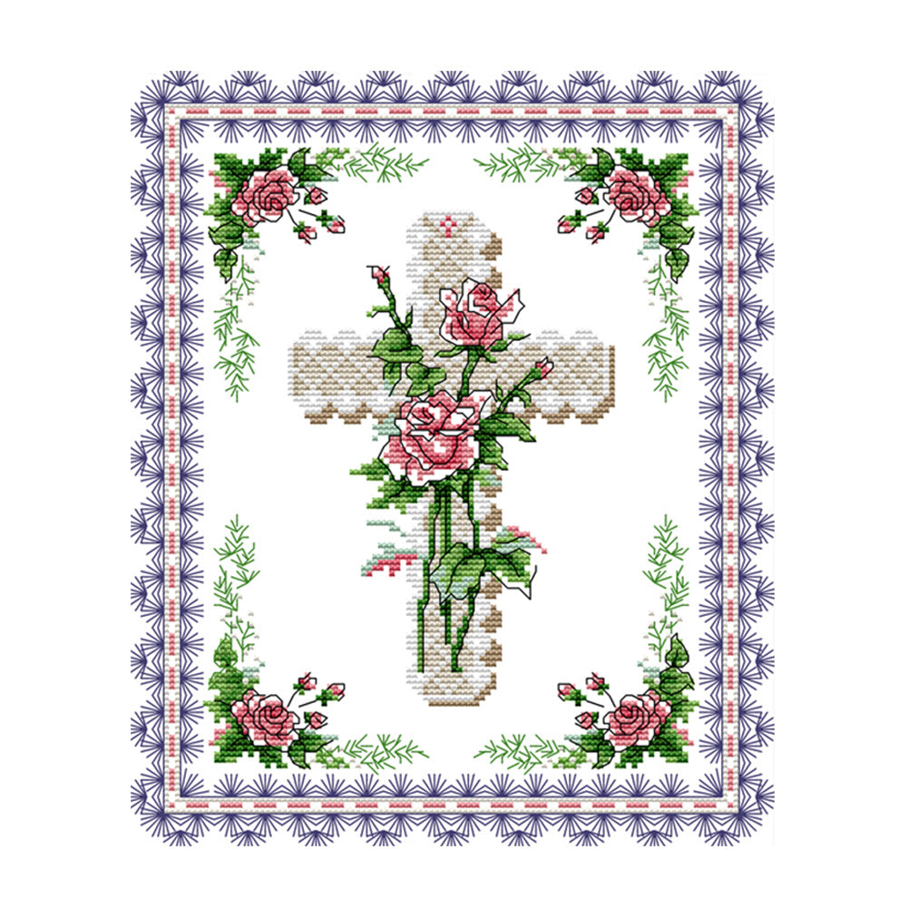 Magic 14CT Stamped Cross Stitch Kit 29x33cm(canvas)