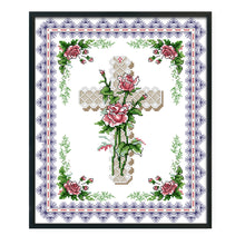 Load image into Gallery viewer, Magic 14CT Stamped Cross Stitch Kit 29x33cm(canvas)
