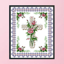 Load image into Gallery viewer, Magic 14CT Stamped Cross Stitch Kit 29x33cm(canvas)
