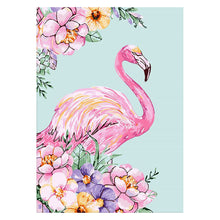 Load image into Gallery viewer, Flamingo 11CT Stamped Cross Stitch Kit 48x65cm(canvas)
