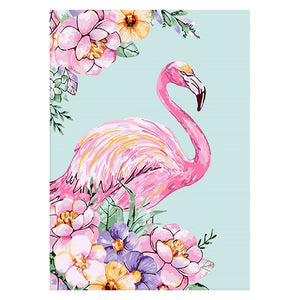 Flamingo 11CT Stamped Cross Stitch Kit 48x65cm(canvas)