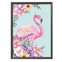 Load image into Gallery viewer, Flamingo 11CT Stamped Cross Stitch Kit 48x65cm(canvas)
