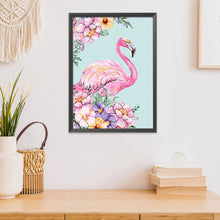 Load image into Gallery viewer, Flamingo 11CT Stamped Cross Stitch Kit 48x65cm(canvas)
