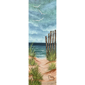 Seaside View 30x80cm(Canvas) full round drill diamond painting