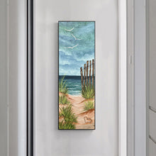 Load image into Gallery viewer, Seaside View 30x80cm(Canvas) full round drill diamond painting
