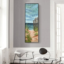 Load image into Gallery viewer, Seaside View 30x80cm(Canvas) full round drill diamond painting
