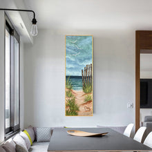 Load image into Gallery viewer, Seaside View 30x80cm(Canvas) full round drill diamond painting
