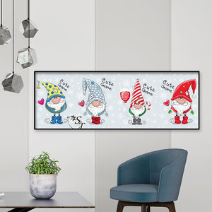 Christmas Goblin 80x30cm(Canvas) full round drill diamond painting