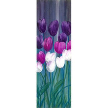 Load image into Gallery viewer, Flower Landscape 30x80cm(Canvas) full round drill diamond painting
