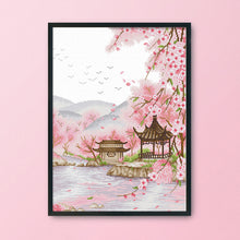 Load image into Gallery viewer, Landscape 11CT Stamped Cross Stitch Kit 63x50cm(canvas)
