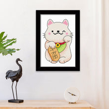 Load image into Gallery viewer, Lucky Cat 11CT Stamped Cross Stitch Kit 25x20cm(canvas)
