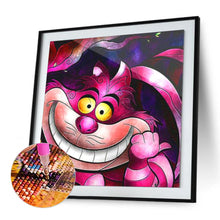 Load image into Gallery viewer, Happy Cat 30x30cm(Canvas) full round drill diamond painting
