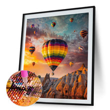 Load image into Gallery viewer, Hot Air Balloon 30x40cm(Canvas) full round drill diamond painting
