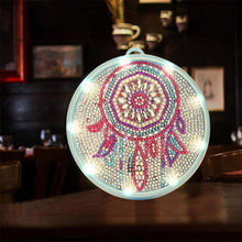 Load image into Gallery viewer, Diamond Painting Light Special Shaped Full Drill Lamp (Dreamcatcher AA178)
