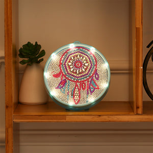 Diamond Painting Light Special Shaped Full Drill Lamp (Dreamcatcher AA178)