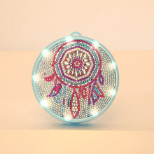 Load image into Gallery viewer, Diamond Painting Light Special Shaped Full Drill Lamp (Dreamcatcher AA178)
