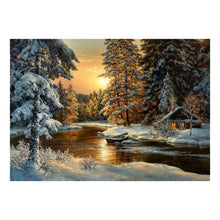 Load image into Gallery viewer, Landscape 14CT Counted Cross Stitch Kit 50x40cm(canvas)
