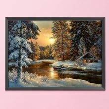 Load image into Gallery viewer, Landscape 14CT Counted Cross Stitch Kit 50x40cm(canvas)
