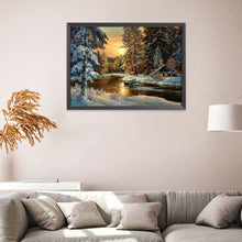 Load image into Gallery viewer, Landscape 14CT Counted Cross Stitch Kit 50x40cm(canvas)
