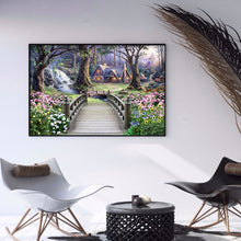 Load image into Gallery viewer, Bridge Over River 40x30cm(canvas) full round drill diamond painting
