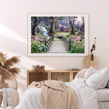 Load image into Gallery viewer, Bridge Over River 40x30cm(canvas) full round drill diamond painting
