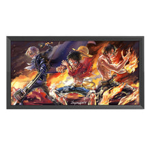 Load image into Gallery viewer, ONE PIECE 11CT Stamped Cross Stitch Kit 78x45cm(canvas)
