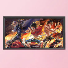 Load image into Gallery viewer, ONE PIECE 11CT Stamped Cross Stitch Kit 78x45cm(canvas)
