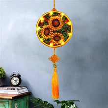 Load image into Gallery viewer, DIY Diamond Painting LED Hanging Light Ornaments Lamp (AA060 Sunflower)
