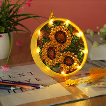 Load image into Gallery viewer, DIY Diamond Painting LED Hanging Light Ornaments Lamp (AA060 Sunflower)
