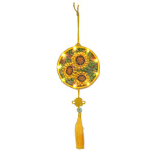 Load image into Gallery viewer, DIY Diamond Painting LED Hanging Light Ornaments Lamp (AA060 Sunflower)
