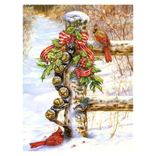 Load image into Gallery viewer, Snow Bird 14CT Counted Cross Stitch Kit 40x50cm(canvas)
