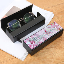Load image into Gallery viewer, DIY Leather Diamond Painting Glasses Storage Case Mosaic Kit (Q33 Tower)
