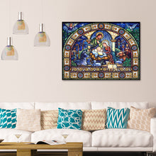 Load image into Gallery viewer, Religious 40x50cm(canvas) beautiful special shaped drill diamond painting
