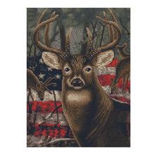 Load image into Gallery viewer, Deer 11CT Stamped Cross Stitch Kit 46x36cm(canvas)
