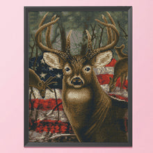 Load image into Gallery viewer, Deer 11CT Stamped Cross Stitch Kit 46x36cm(canvas)
