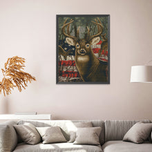 Load image into Gallery viewer, Deer 11CT Stamped Cross Stitch Kit 46x36cm(canvas)
