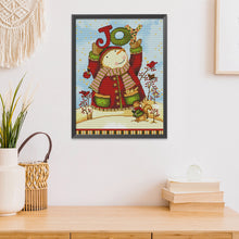 Load image into Gallery viewer, Toy &amp; Snowman 11CT Stamped Cross Stitch Kit 50x40cm(canvas)
